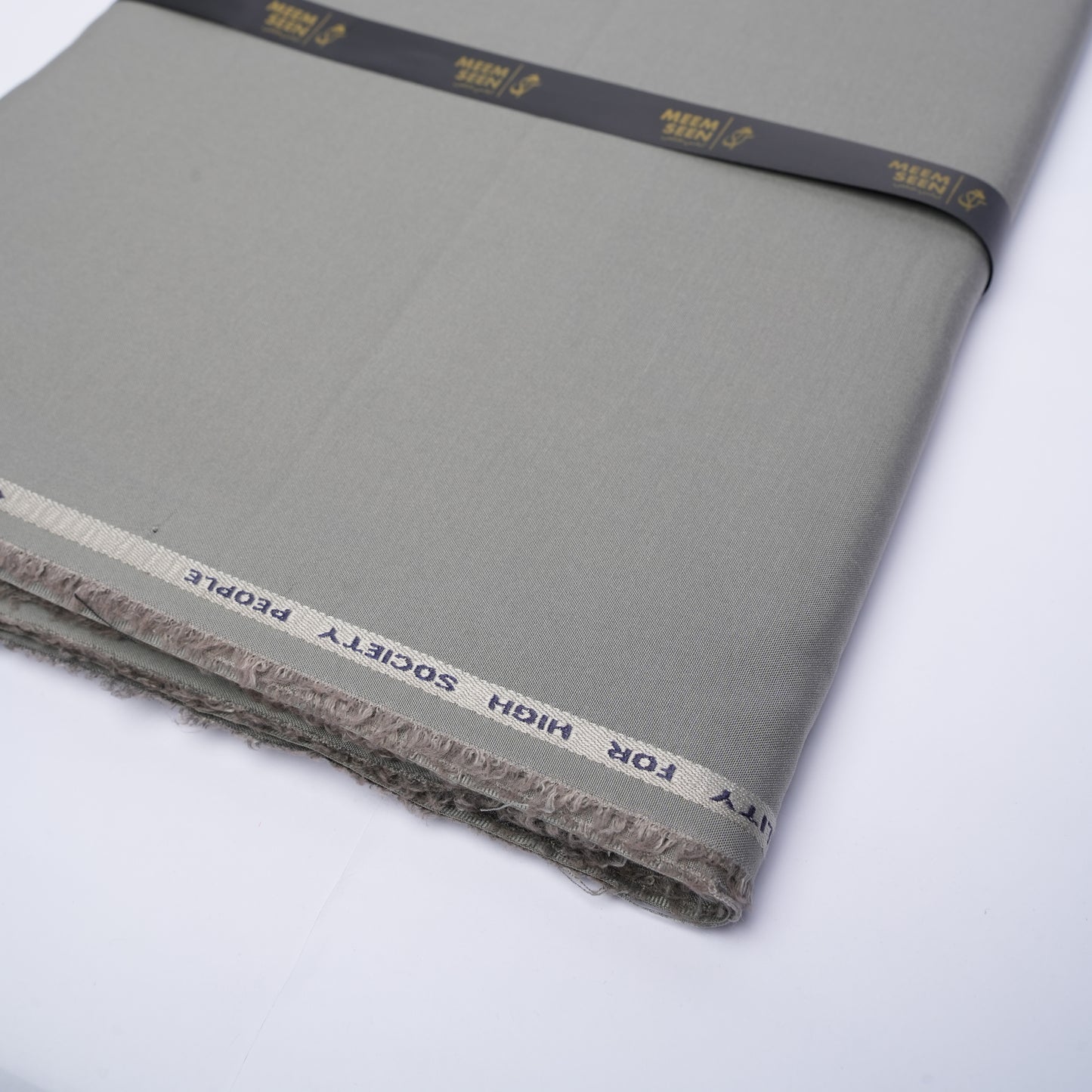 Legacy Boski, Wrinkle Resistant Poly Viscose Blend with Glossy Smooth Finish Ash Grey