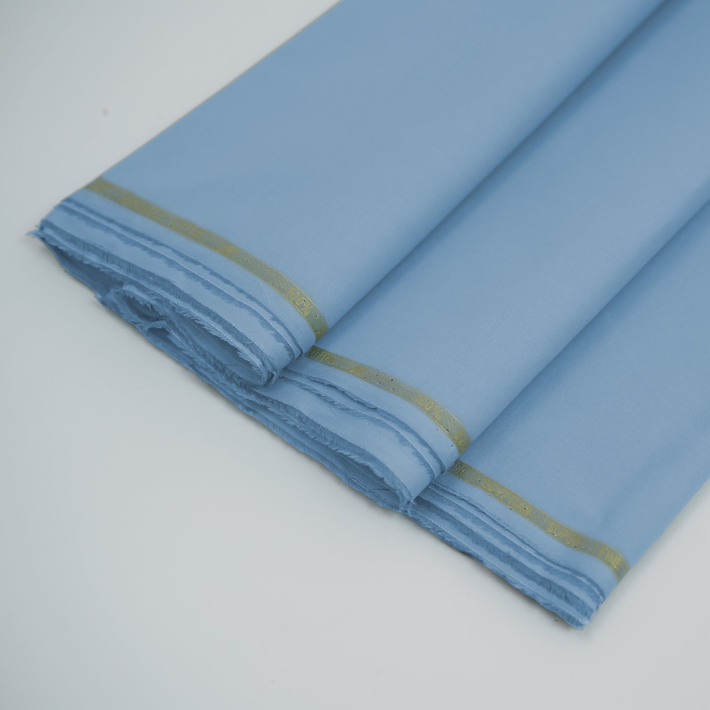 Barbados Silver Touch | Wrinkle-Resistant Pima Cotton (54” Width) Blue