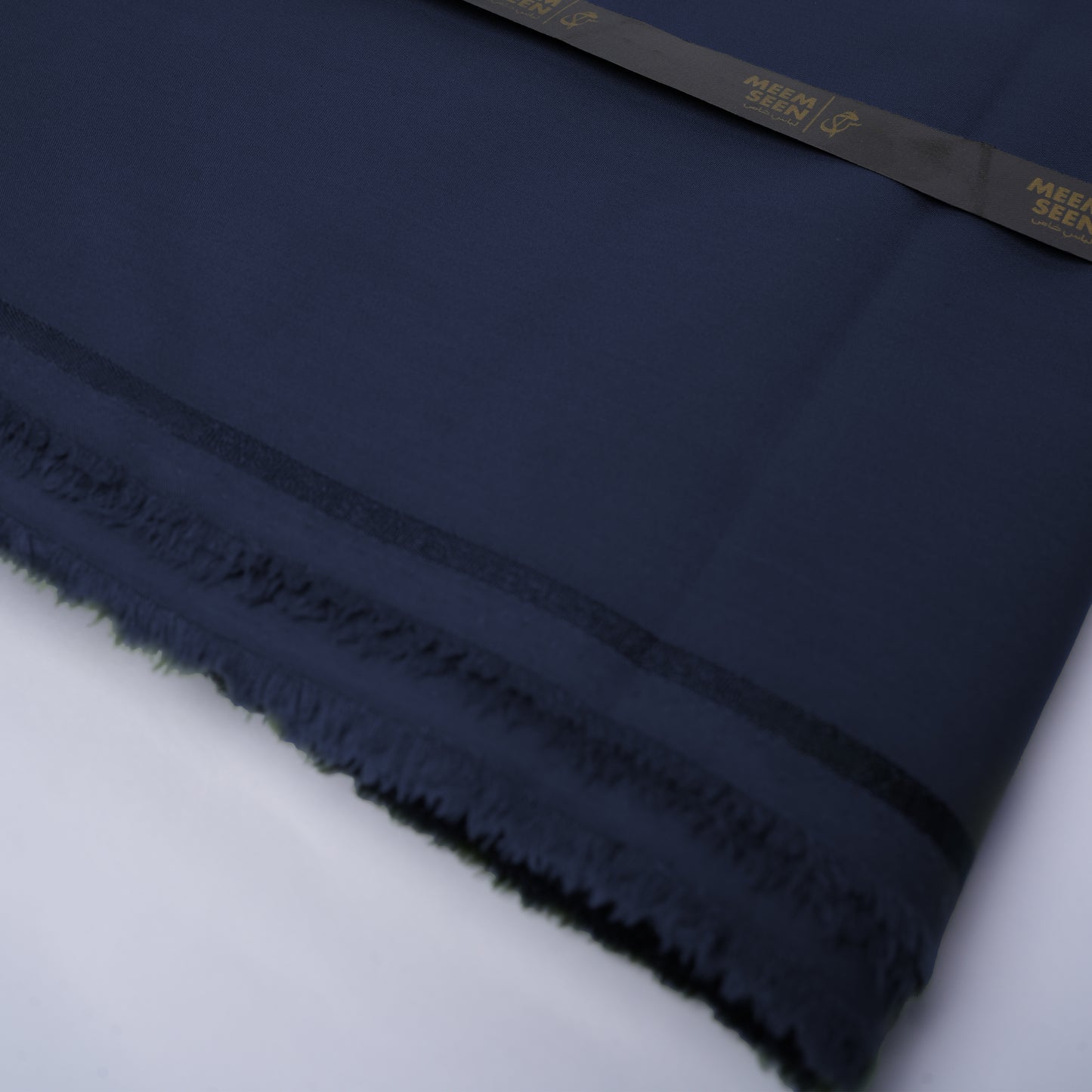 Red Horse Wash & Wear Unstitched Fabric for Men - Navy Blue