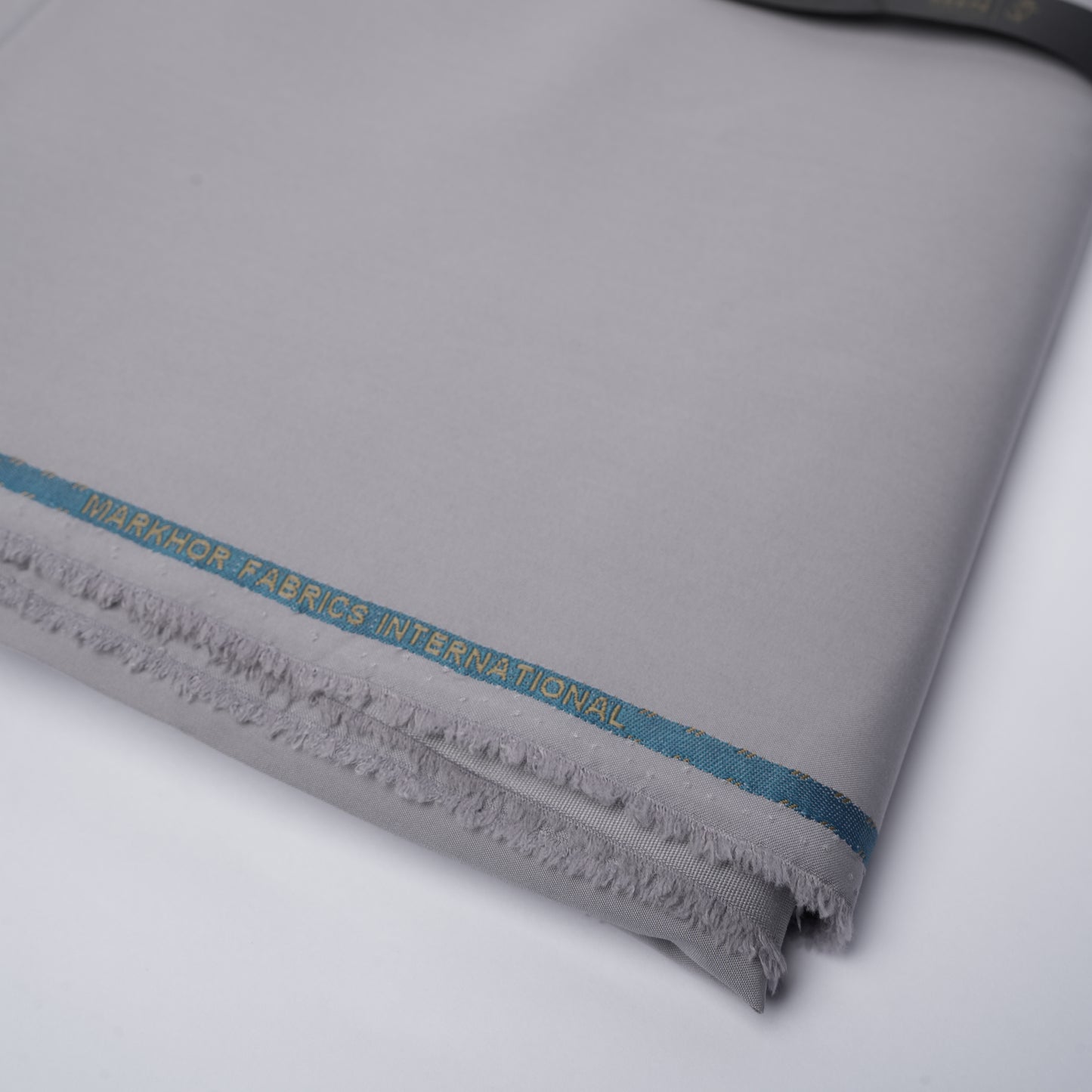 Red Horse Wash & Wear Unstitched Fabric for Men - Silver