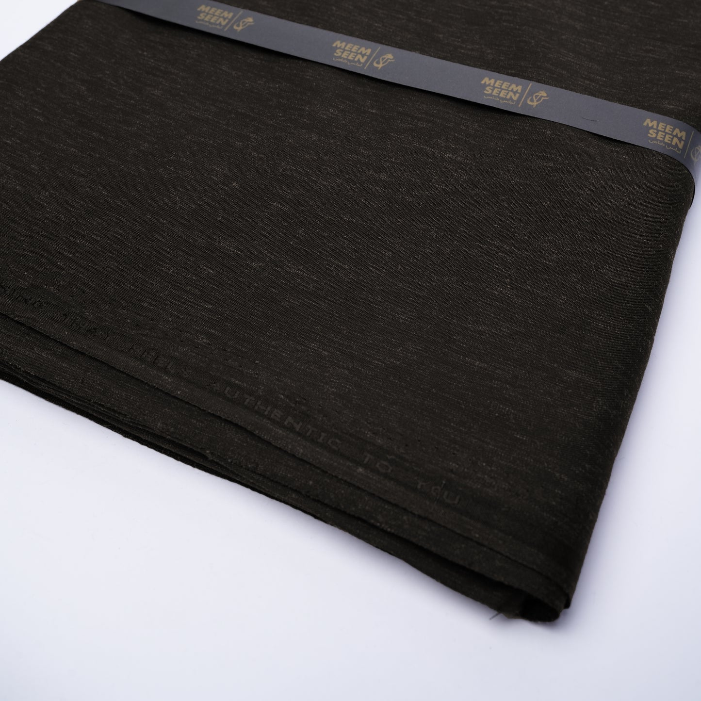 Impression Wash & Wear, Self Design Poly Viscose Blend with Soft Finish Expresso