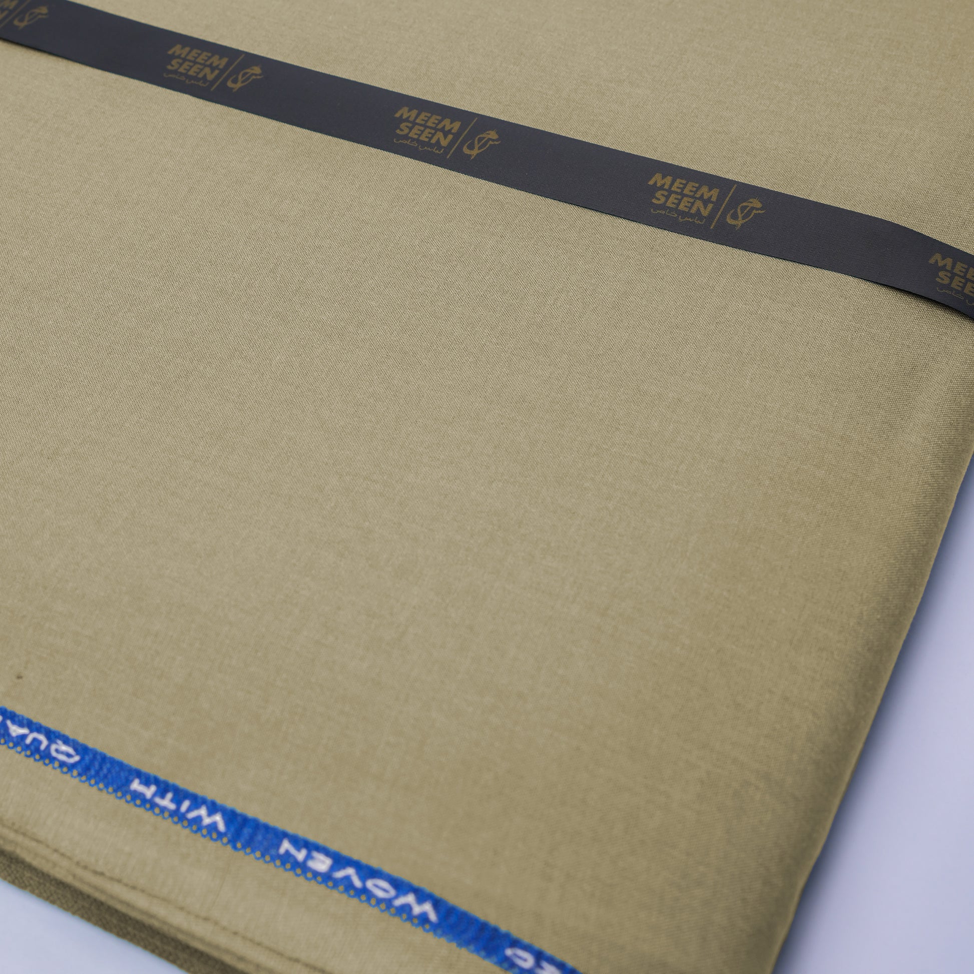 BEIGE BROWN Bekson Wash & Wear, Wrinkle Resistant, Self Design Soft Finish 