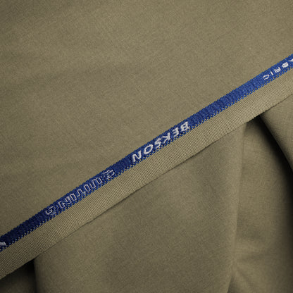 Bekson Wash & Wear, Wrinkle Resistant, Self Design Soft Finish BEIGE BROWN