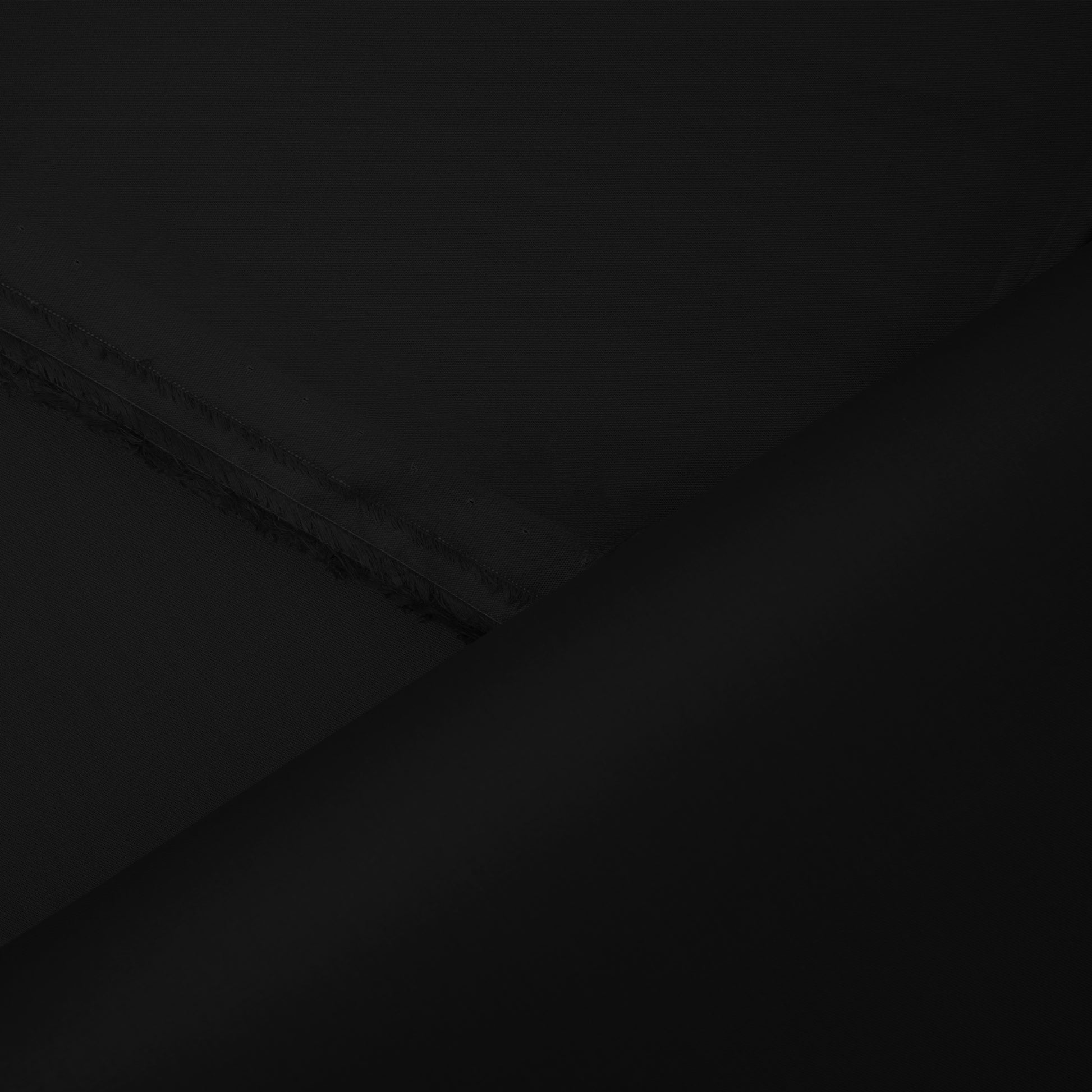 Black Delicate Twill/Satin | Wrinkle-Resistant Pima Cotton (54” Width) 