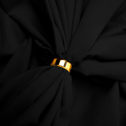 Moon Mist Wash & Wear, Black Checkered Dobby Design Soft Finish with Matt Look 