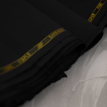 Barbados Silver Touch | Wrinkle-Resistant Pima Cotton (54” Width) Black 