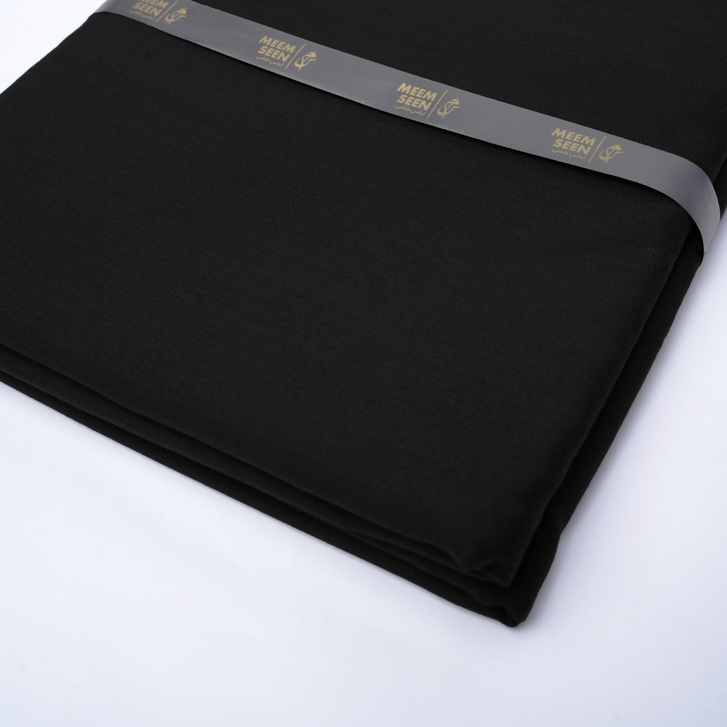 Lagman Wool, Wrinkle Resistant PVT Blend with Soft Smooth Finish and Glowy Look Black