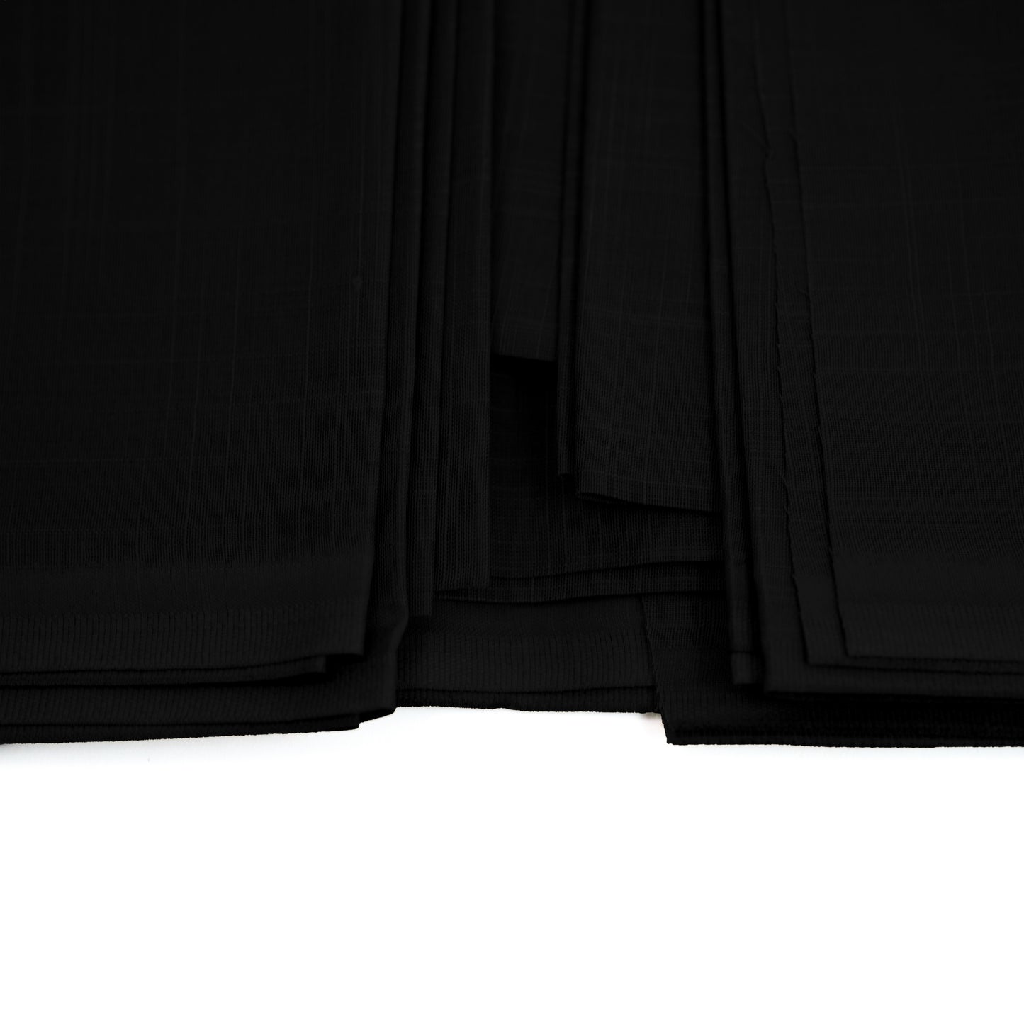 Black Tiger Cotton Slub | Self-Design Silver Finish (54” Width) 