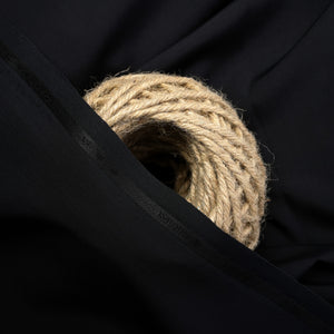 Dashing Wash & Wear, Wrinkle Free, Silky Soft Finish with Glowy Look  - Black