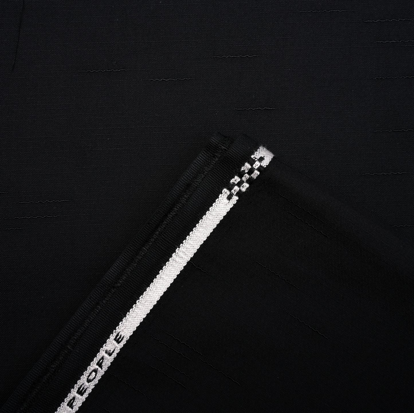 Black Almirah Wash & Wear, Twisted Slub Design with Soft Velvety Finish & Matt Look 