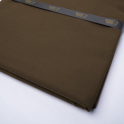 Cocona Wash & Wear, Wrinkle Free, Silky Soft Finish with Matt Look Brown