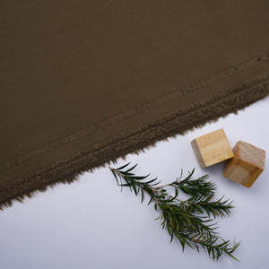 Brown Cocona Wash & Wear, Wrinkle Free, Silky Soft Finish with Matt Look 