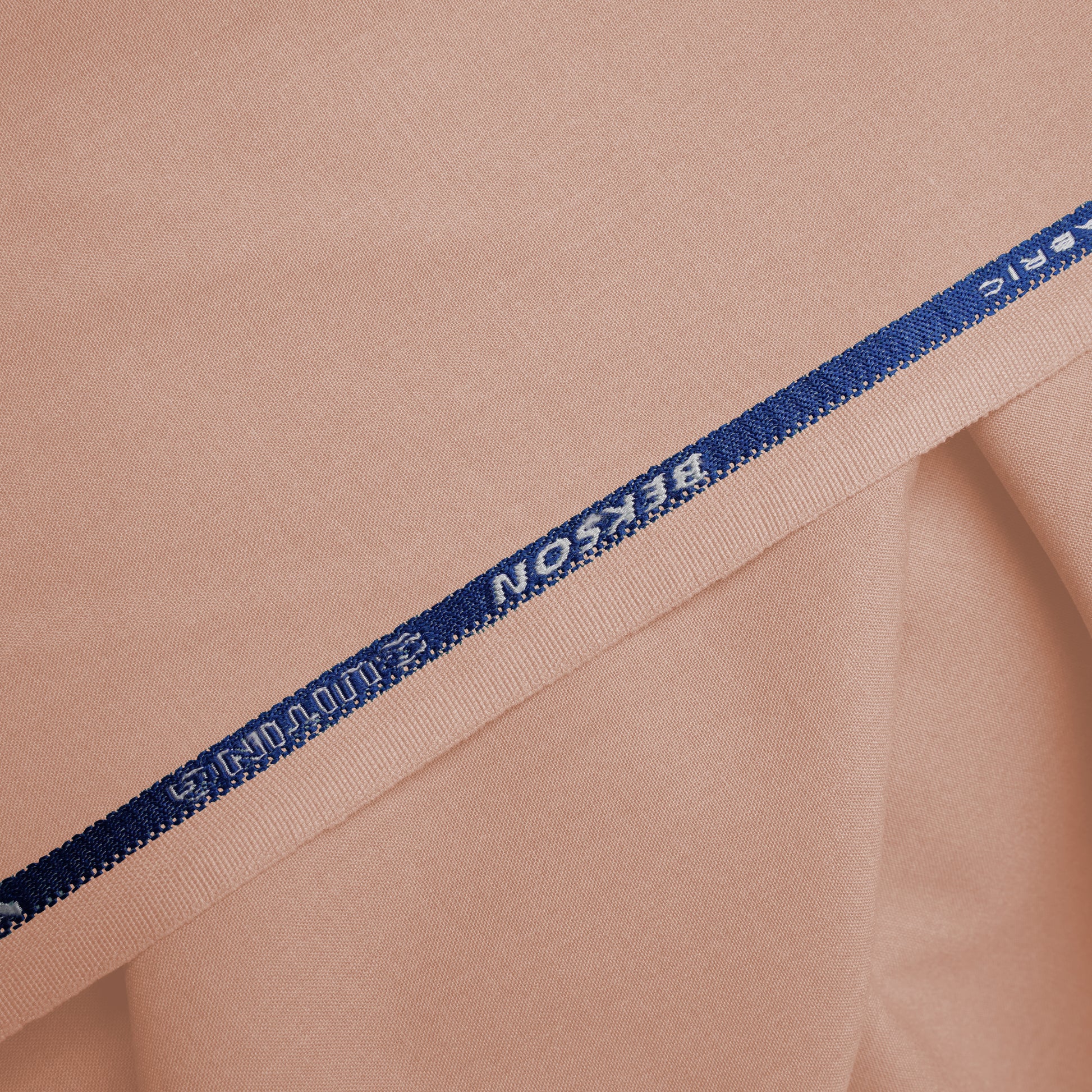 Bekson Wash & Wear, Wrinkle Resistant, Self Design Soft Finish CORAL