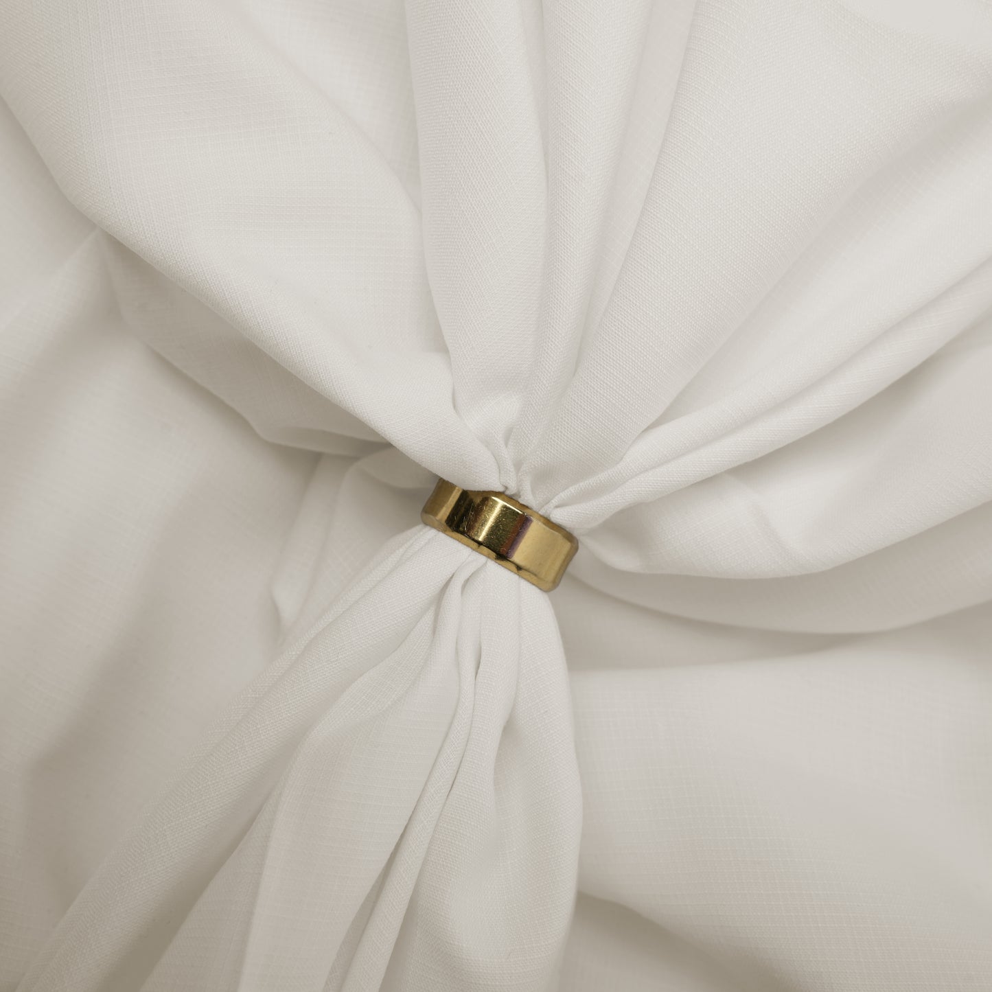 Moon Mist Wash & Wear, Cream  Checkered Dobby Design Soft Finish with Matt Look 