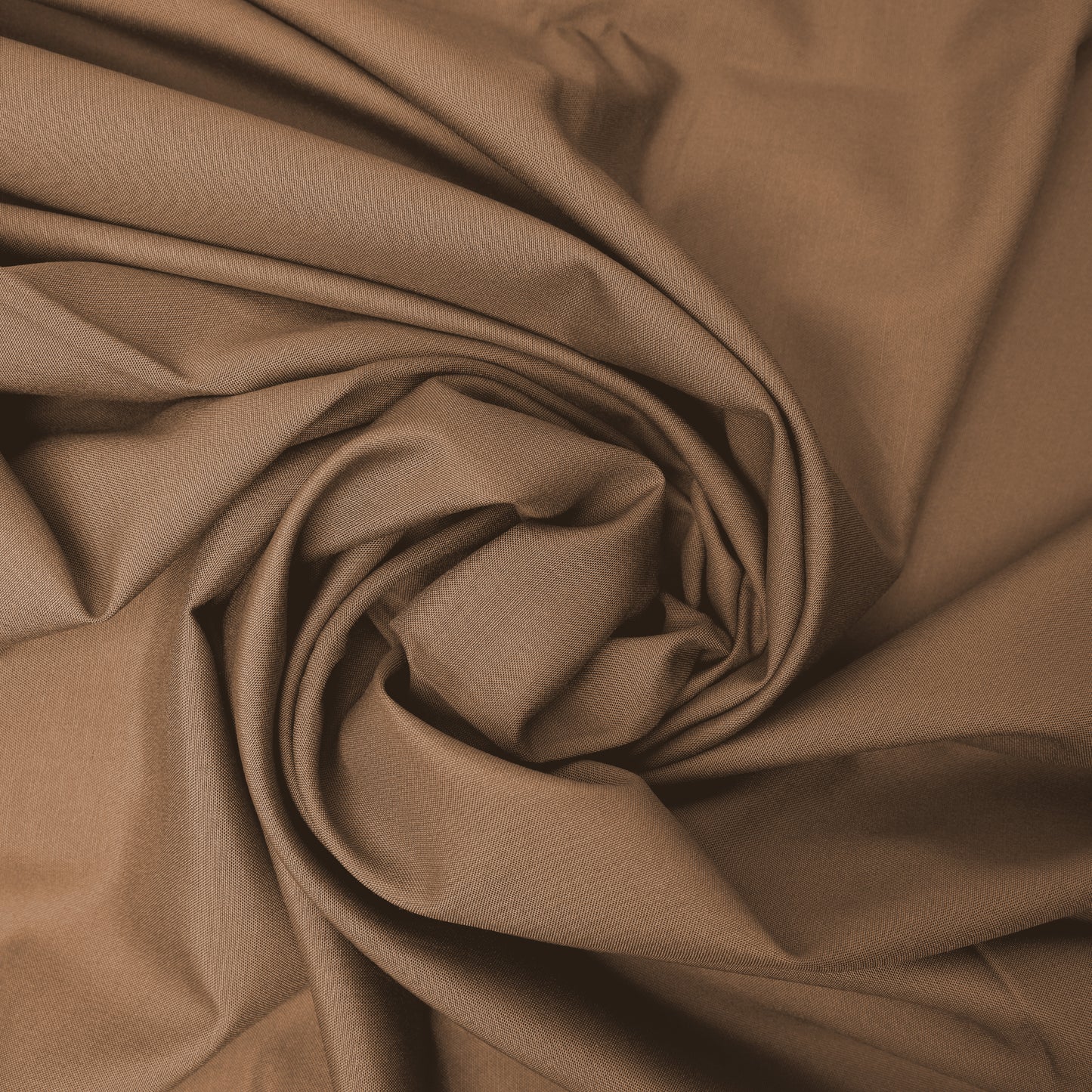 Legacy Boski - Camel Brown Wrinkle Resistant Poly Viscose Blend with Glossy Smooth Finish