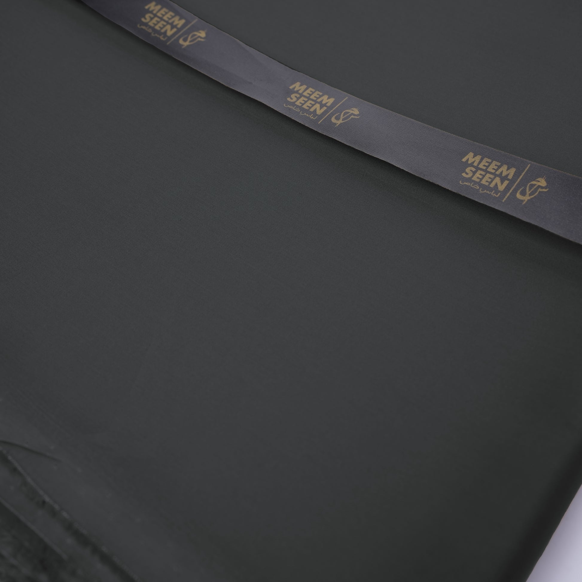 Delicate Twill/Satin | Wrinkle-Resistant Pima Cotton (54” Width) Dark Grey 