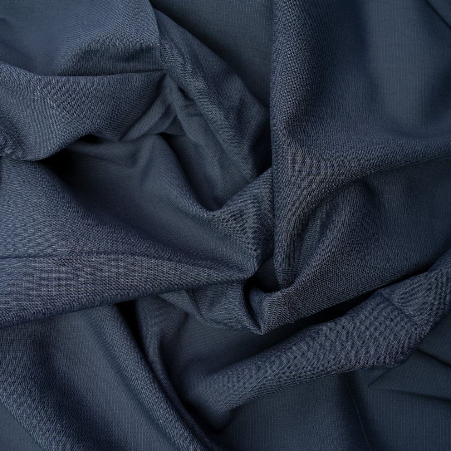 DARK INDIGO Moon Mist Wash & Wear, Checkered Dobby Design Soft Finish with Matt Look