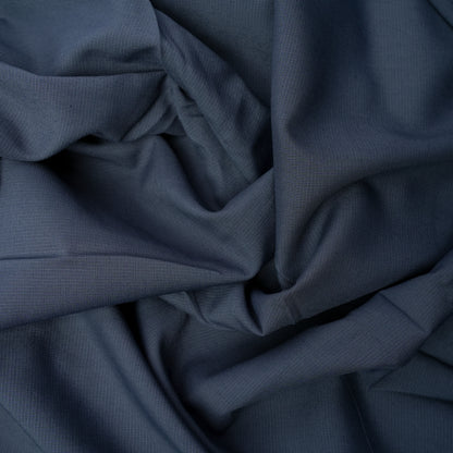 DARK INDIGO Moon Mist Wash & Wear, Checkered Dobby Design Soft Finish with Matt Look