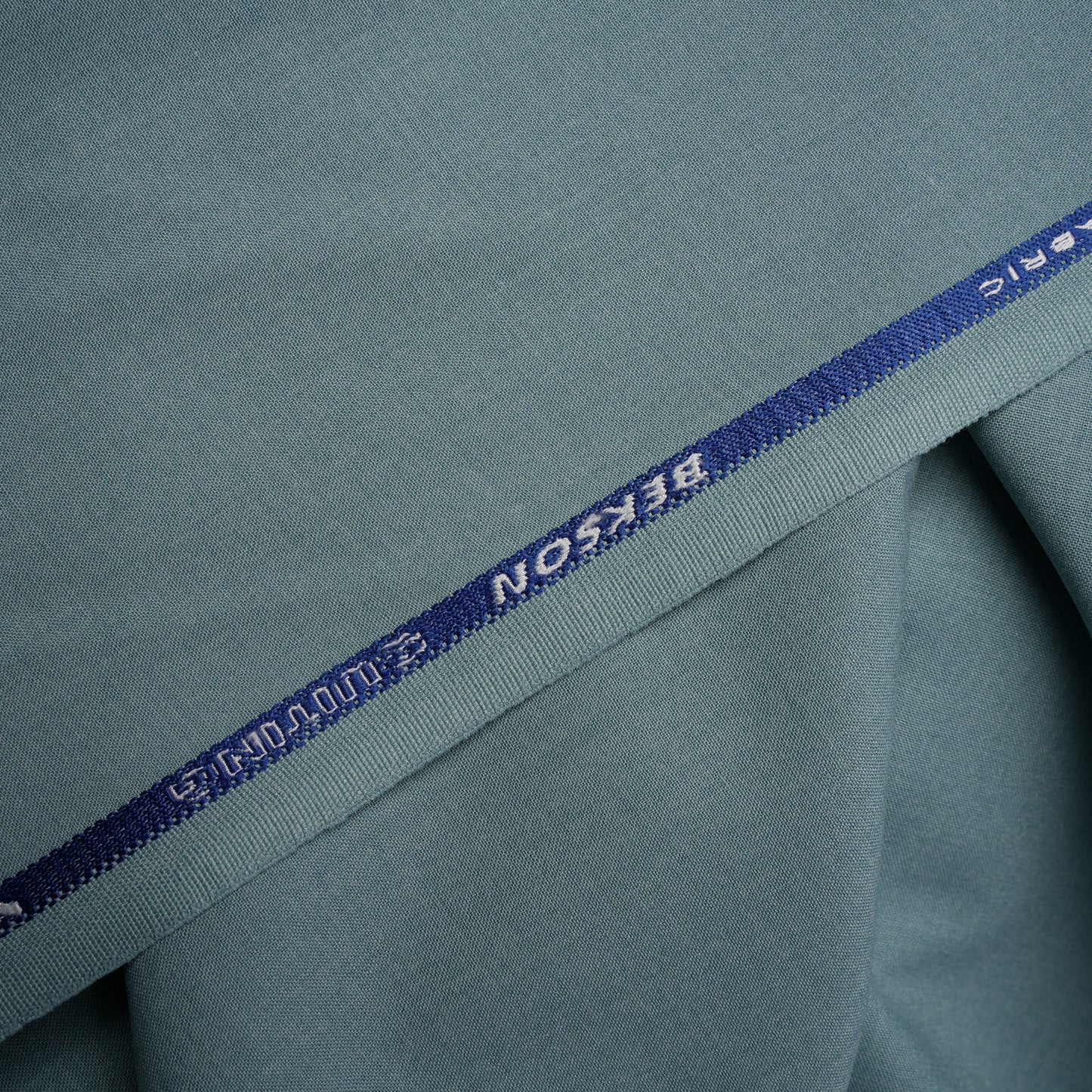 DUSTY TEAL  Bekson Wash & Wear, Wrinkle Resistant, Self Design Soft Finish
