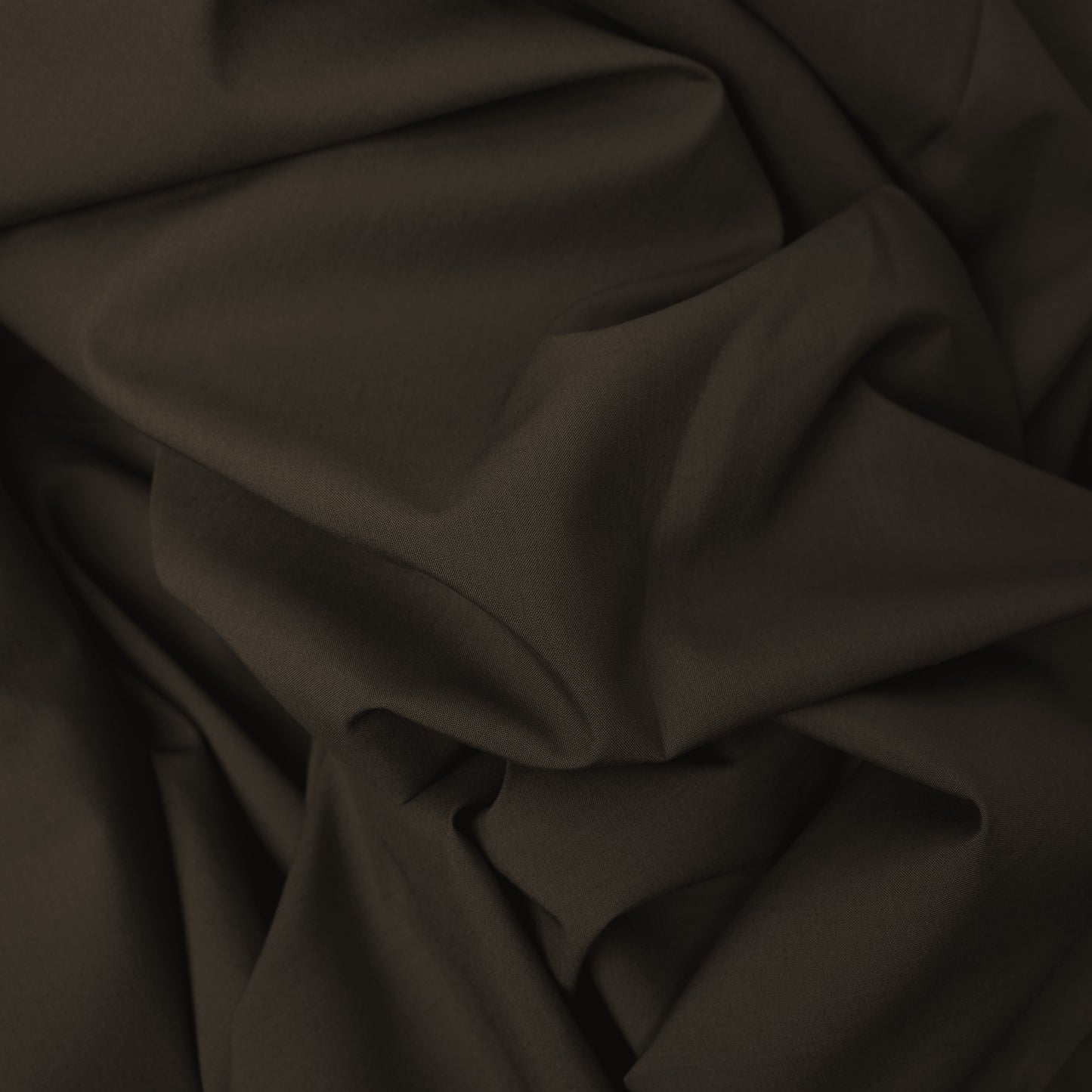 Cocona Wash & Wear, Dark Brown Wrinkle Free, Silky Soft Finish with Matt Look 