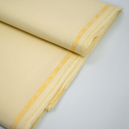 Dark Cream Barbados Silver Touch | Wrinkle-Resistant Pima Cotton (54” Width) 