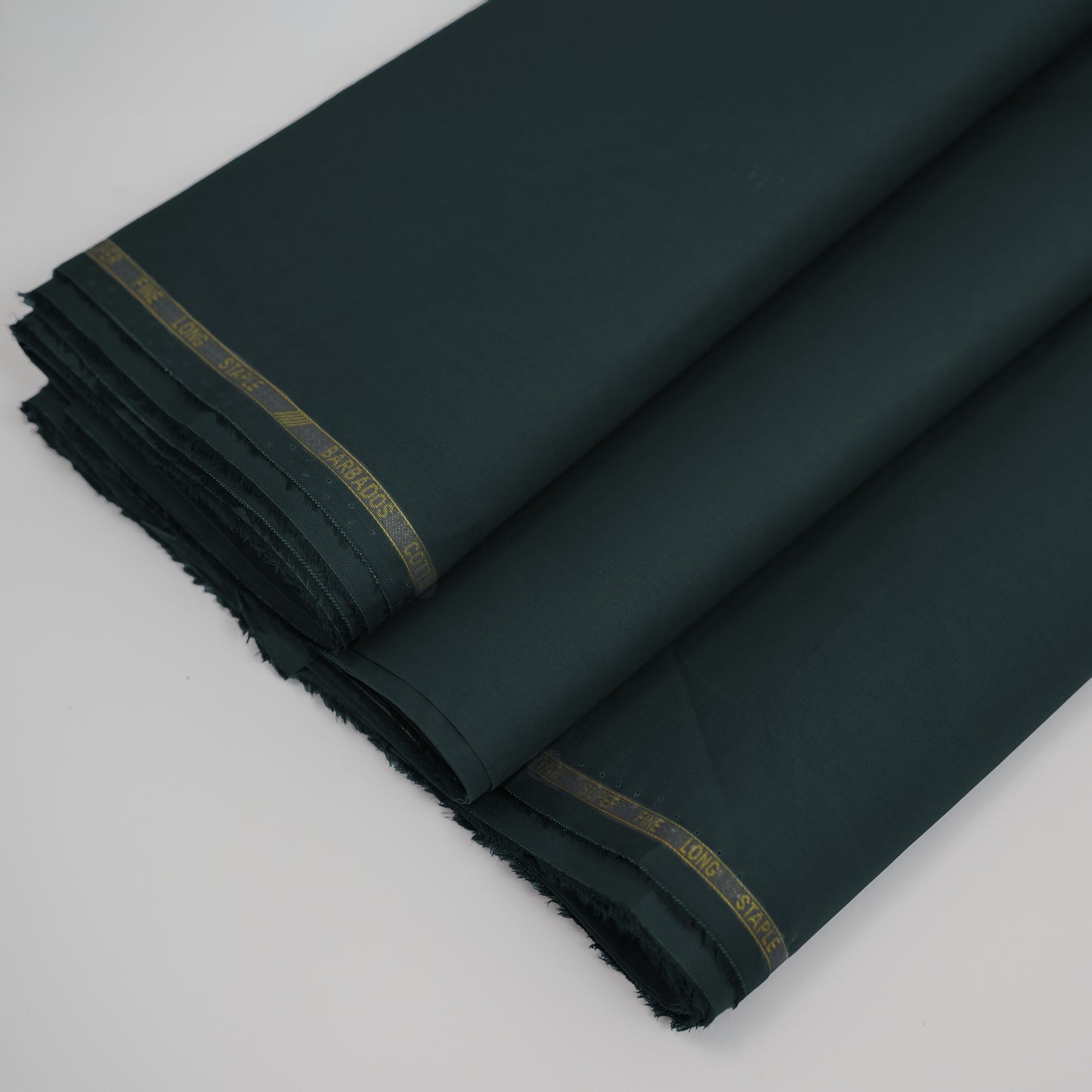Dark Green Barbados Silver Touch | Wrinkle-Resistant Pima Cotton (54” Width) 