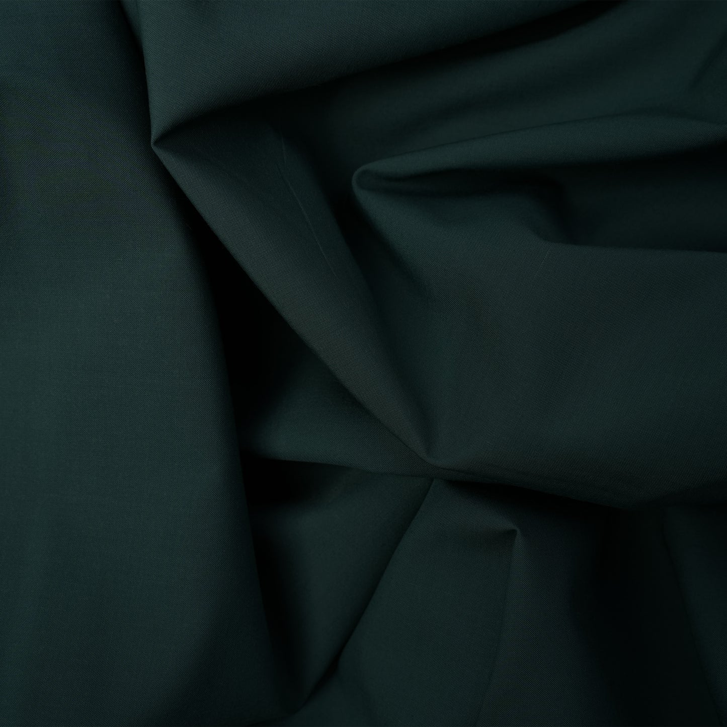 Cocona Wash & Wear, Dark Green Wrinkle Free, Silky Soft Finish with Matt Look