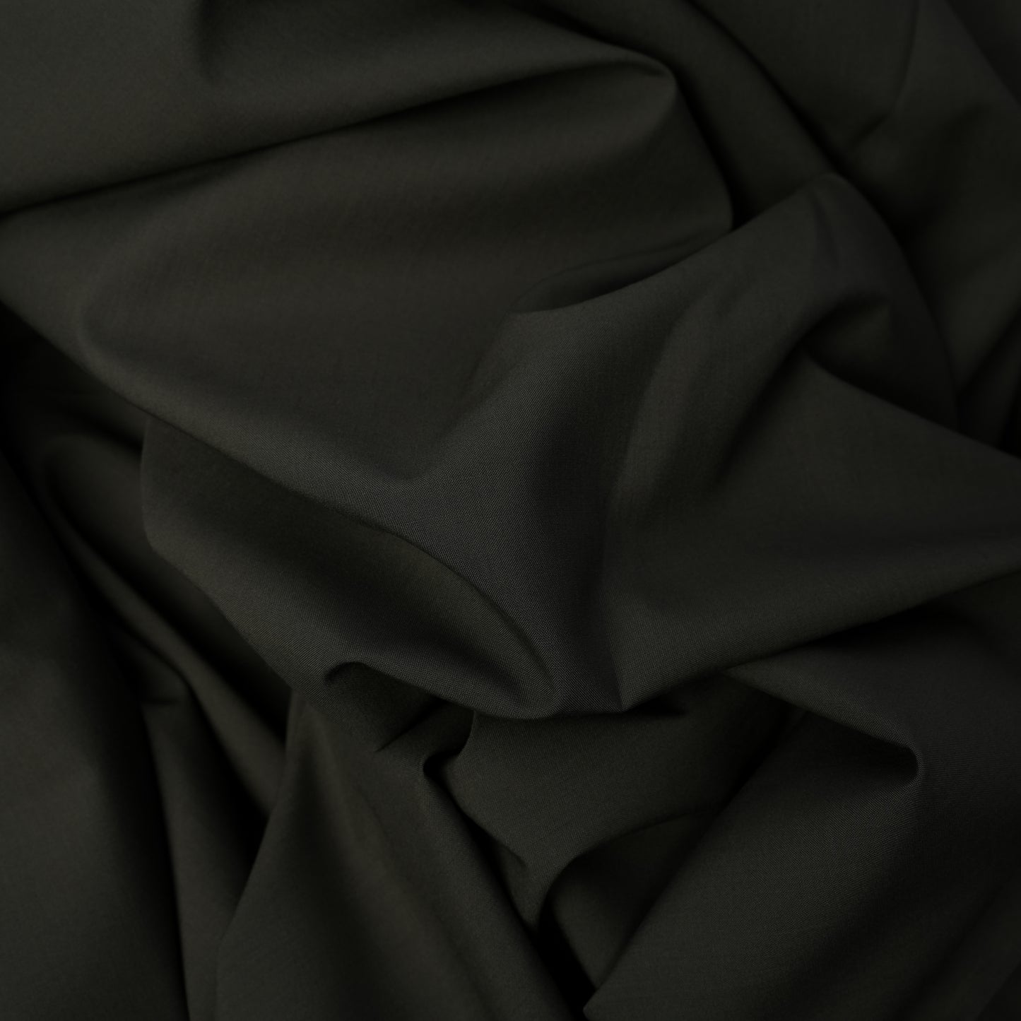 Dark Olive Cocona Wash & Wear, Wrinkle Free, Silky Soft Finish with Matt Look 