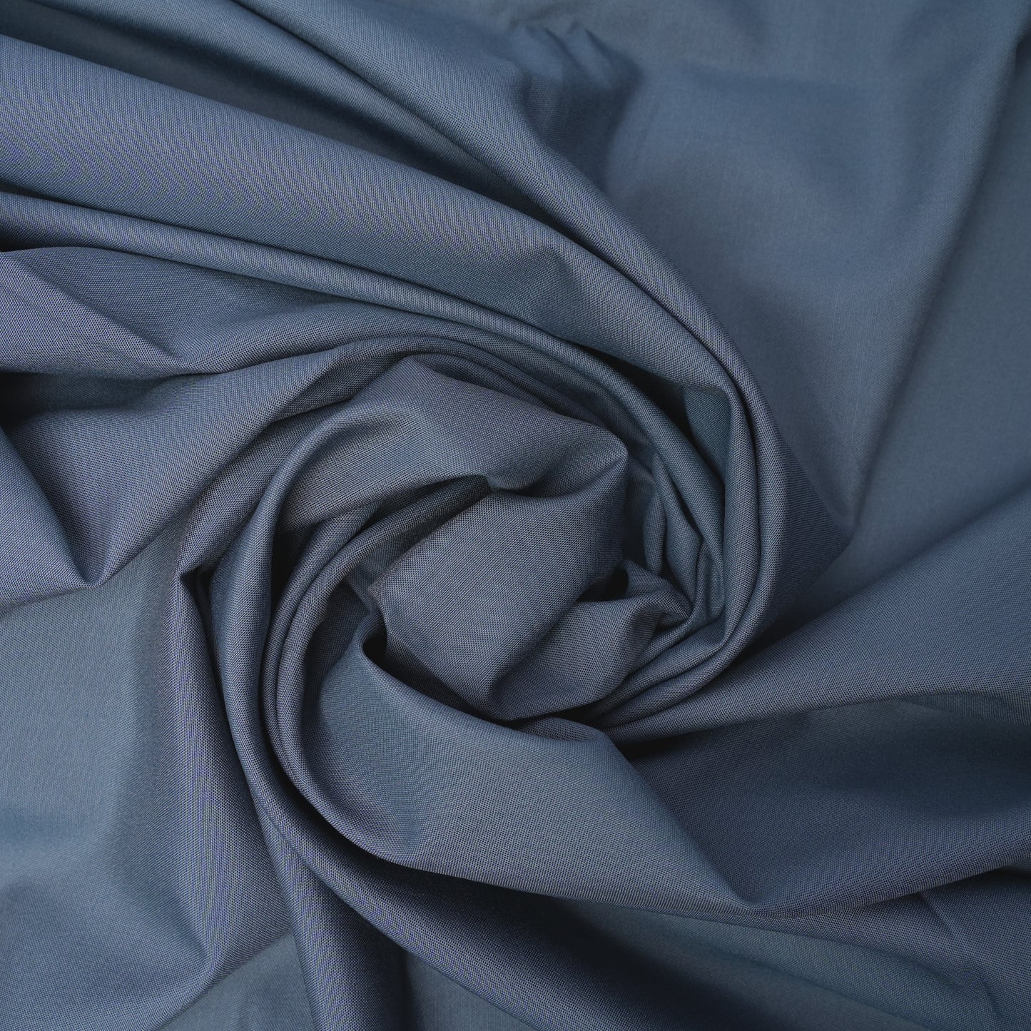 Legacy Boski, Wrinkle Resistant - Dusty Blue Poly Viscose Blend with Glossy Smooth Finish 