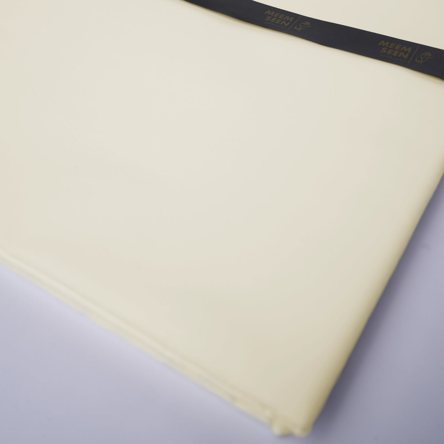 Cream Emirates Classic Lattha |Structured Pima Cotton (54” Width) 