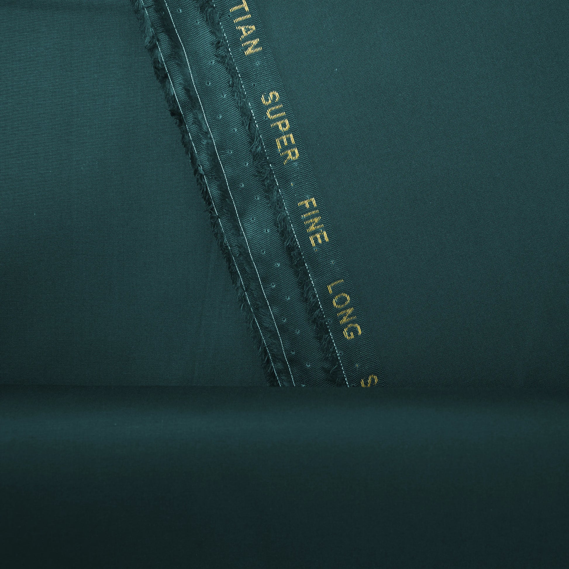 Emirates Classic Lattha | Structured Pima Cotton (54” Width) Dark Emerald Green 