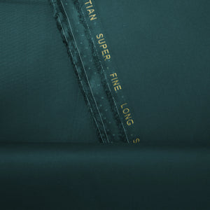 Emirates Classic Lattha | Structured Pima Cotton (54” Width) Dark Emerald Green 