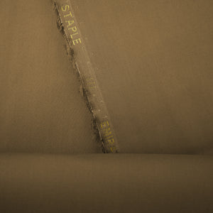 Emirates Classic Lattha | Structured Pima Cotton (54” Width) Golden Brown 