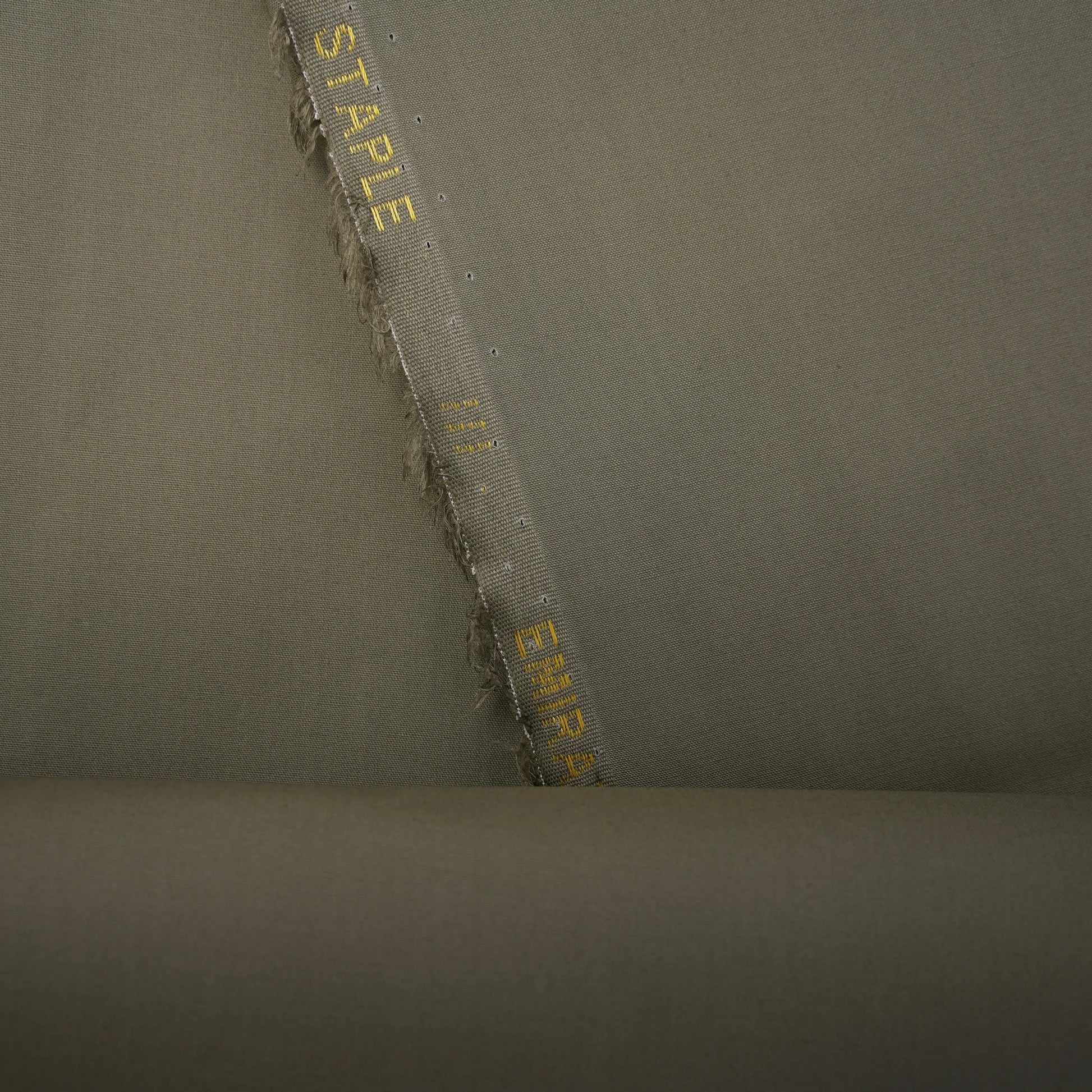 Emirates Classic Lattha | Structured Pima Cotton (54” Width) Muted Olive 