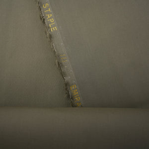 Emirates Classic Lattha | Structured Pima Cotton (54” Width) Muted Olive 