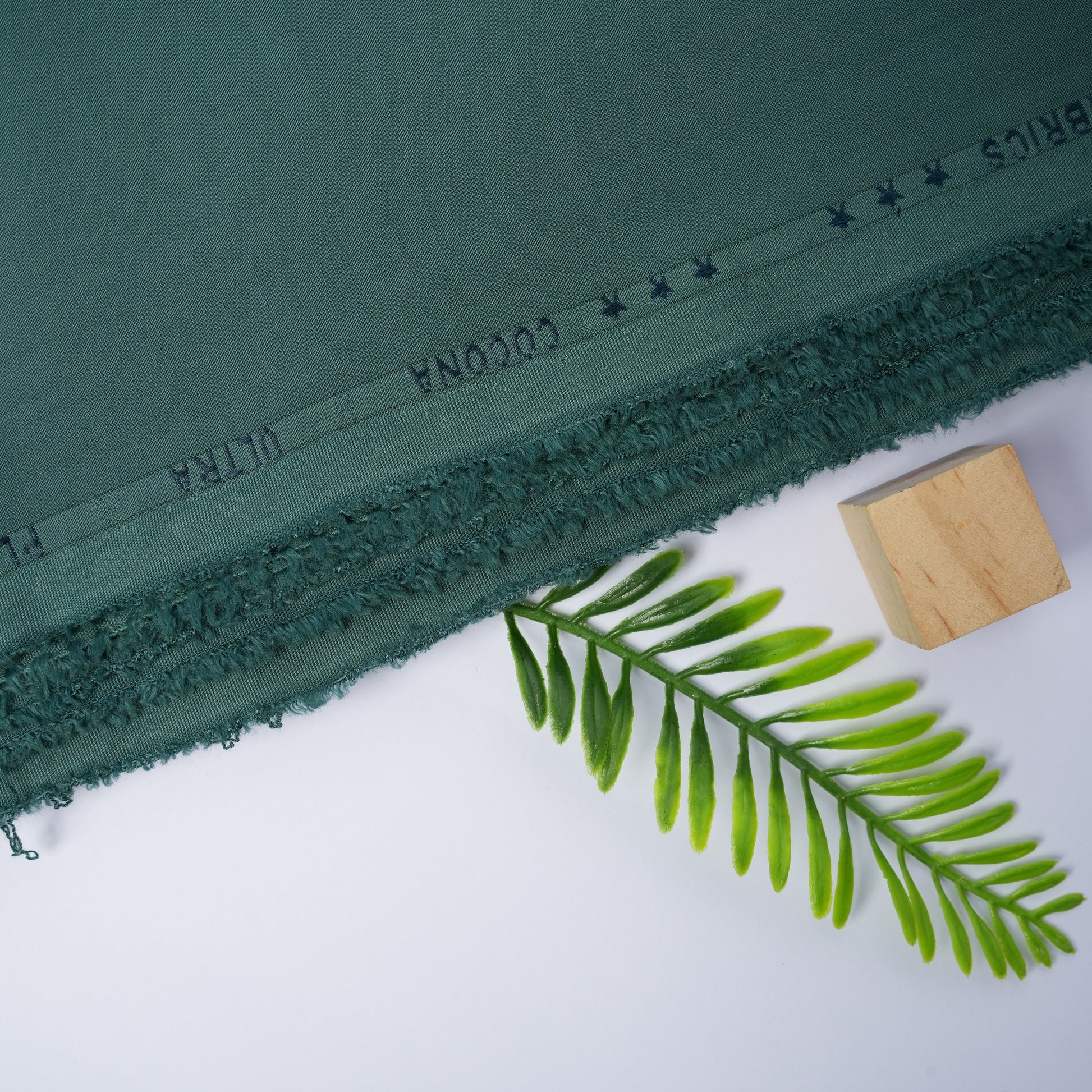 Green Cocona Wash & Wear, Wrinkle Free, Silky Soft Finish with Matt Look