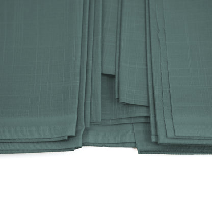 Tiger Cotton Slub | Self-Design Silver Finish (54” Width) Green 