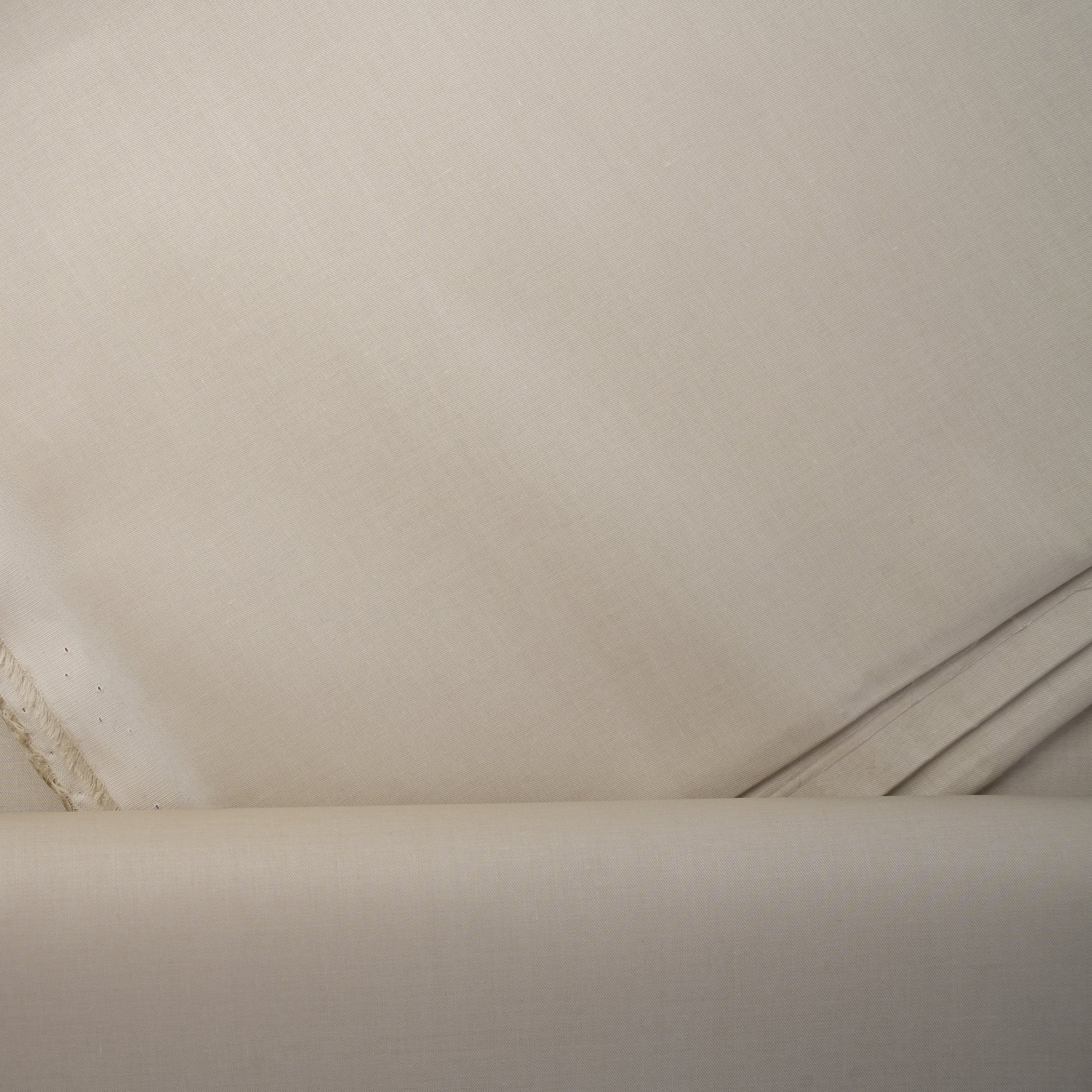 LIGHT KHAKI  Delicate Twill/Satin |Wrinkle-Resistant Pima Cotton (54” Width)