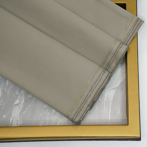 Barbados Silver Touch | Light Cement Grey Wrinkle-Resistant Pima Cotton (54” Width) 