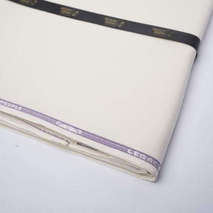 Legacy Boski  Wrinkle Resistant Poly Viscose Blend with Glossy Smooth Light Cream Finish