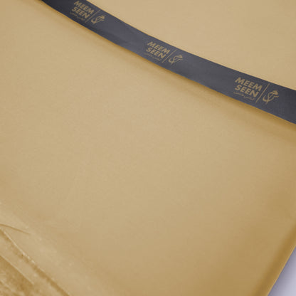 Delicate Twill/Satin | MUSTARD Wrinkle-Resistant Pima Cotton (54” Width) 