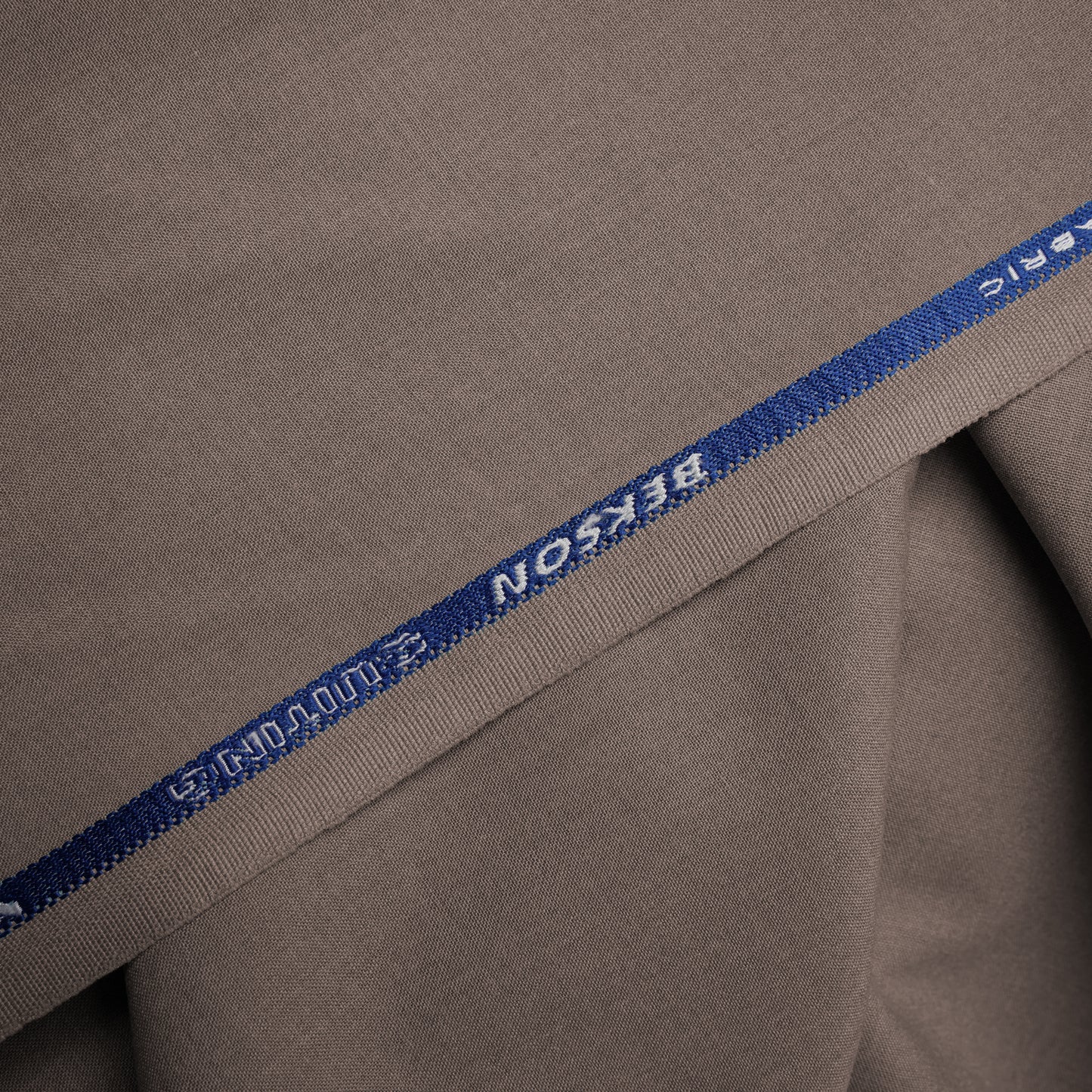 Bekson Wash & Wear, MUTED BROWN Wrinkle Resistant, Self Design Soft Finish 