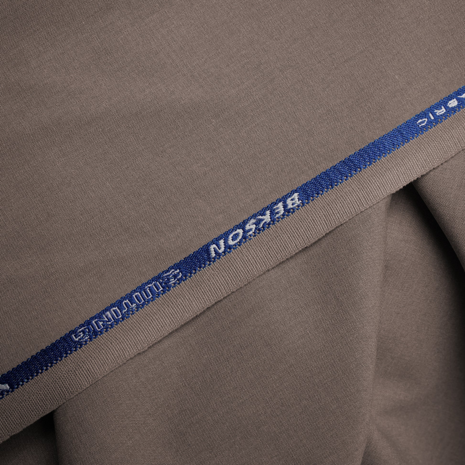 Bekson Wash & Wear, MUTED BROWN Wrinkle Resistant, Self Design Soft Finish 