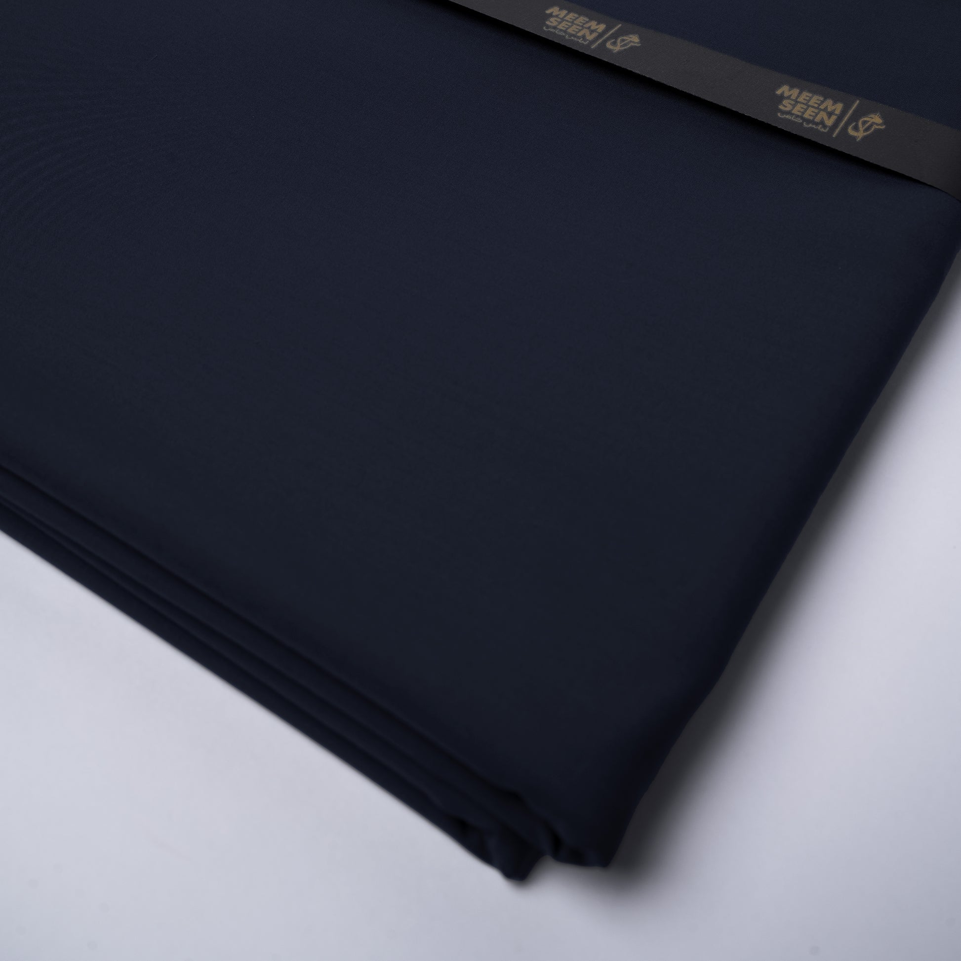 Navy Blue Cocona Wash & Wear, Wrinkle Free, Silky Soft Finish with Matt Look