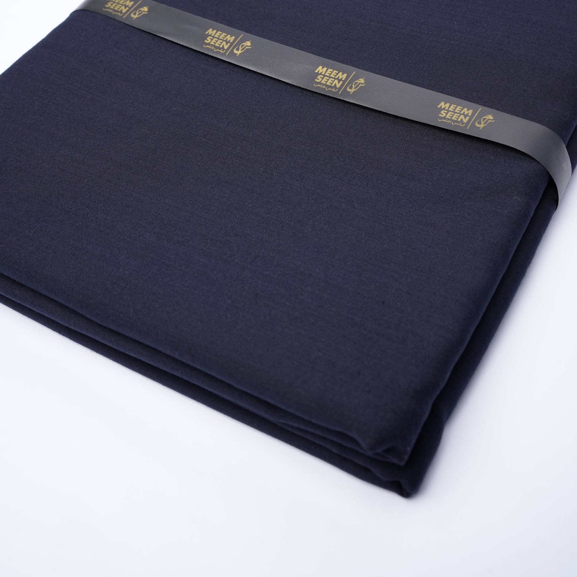 Lagman Wool, Wrinkle Resistant PVT Blend with Soft Smooth Finish and Glowy Look Navy Blue 