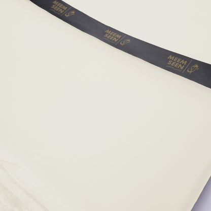 Delicate Twill/Satin | Wrinkle-Resistant Pima Cotton (54” Width) OFF WHITE