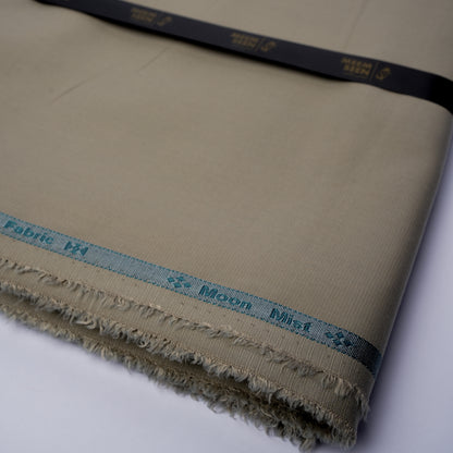 Olive Drab  Moon Mist Wash & Wear, Checkered Dobby Design Soft Finish with Matt Look 