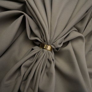 Moon Mist Wash & Wear, Olive Drab Checkered Dobby Design Soft Finish with Matt Look 