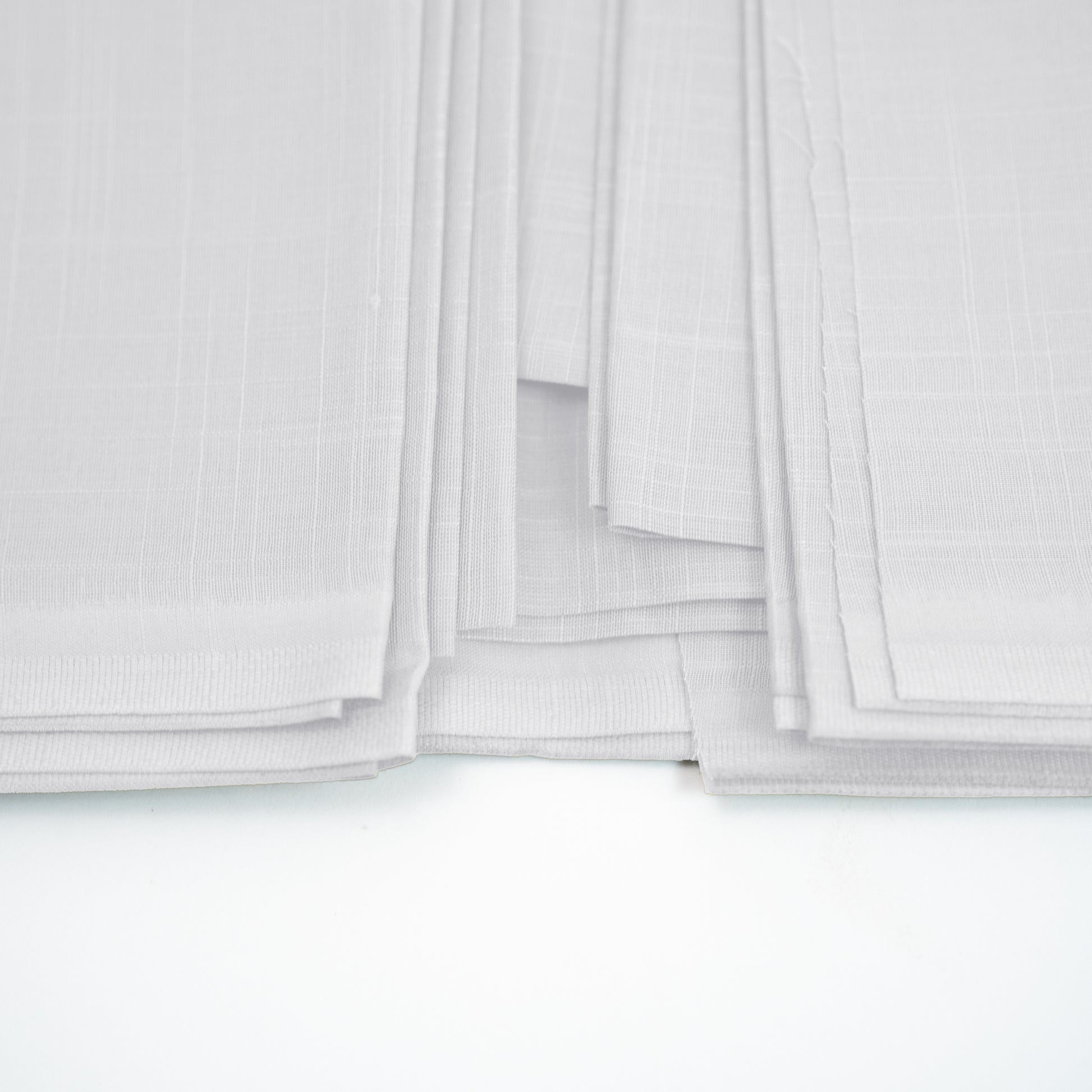 Tiger Cotton Slub | Self-Design Silver Finish (54” Width) Off White 