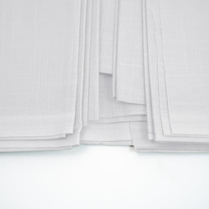 Tiger Cotton Slub | Self-Design Silver Finish (54” Width) Off White 